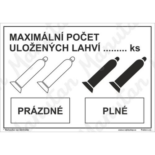 Maximln poet uloench lhv, samolepka 210 x 148 x 0,1 mm A5