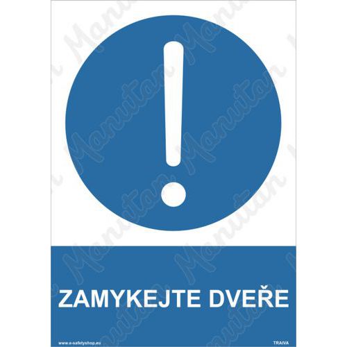 Zamykejte dvee, plast 148 x 210 x 2 mm A5