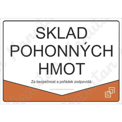 Sklad pohonnch hmot, plast 297 x 210 x 0,5 mm A4