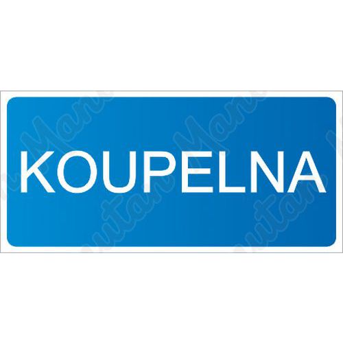 Koupelna, plast 190 x 90 x 0,5 mm