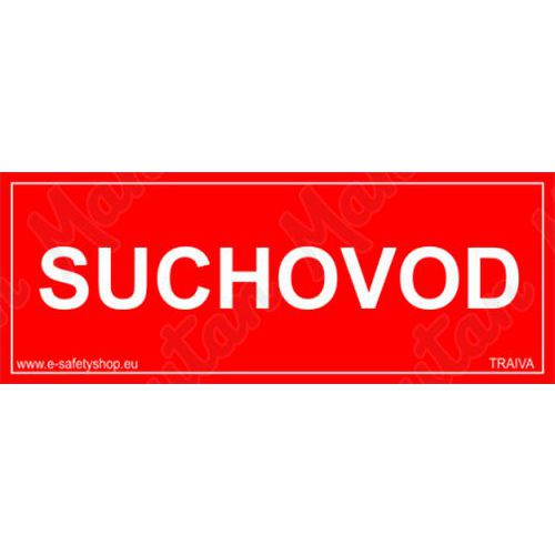 Suchovod, plast 150 x 50 x 0,5 mm