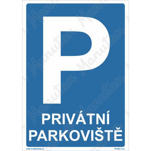 Privtn parkovit, plast 210 x 297 x 2 mm A4