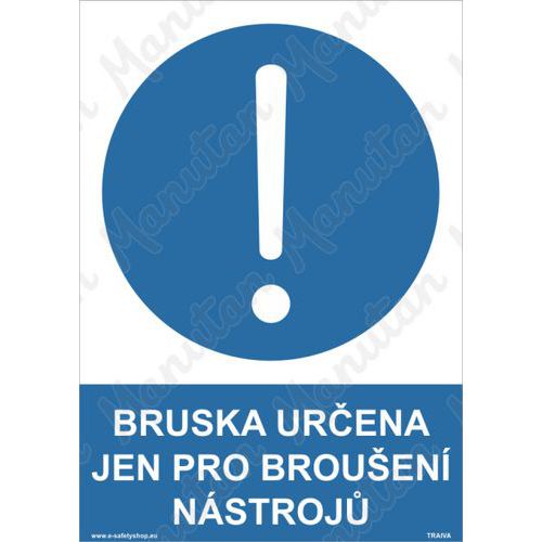 Bruska urena jen pro brouen nstroj, plast 297 x 420 x 0,5 m