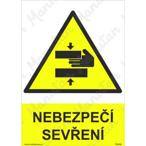 Nebezpe seven, plast 148 x 210 x 2 mm A5