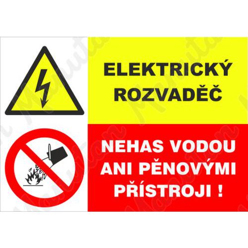 Elektrick rozvad, plast 297 x 210 x 2 mm A4