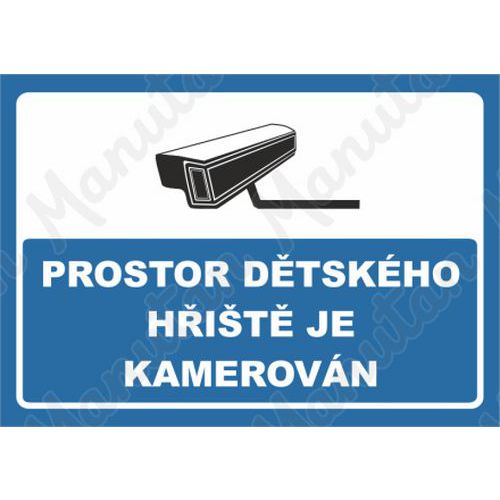 Prostor dtskho hit je kamerovn, samolepka 105 x 74 x 0,1 m