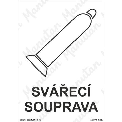 Svec souprava, samolepka 148 x 210 x 0,1 mm A5