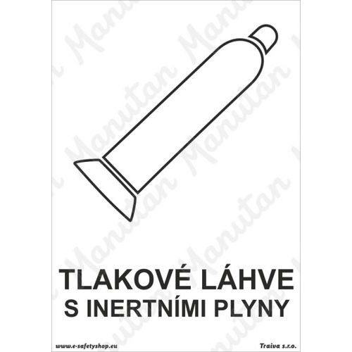 Tlakov lhve s inertnmi plyny, plast 148 x 210 x 0,5 mm A5