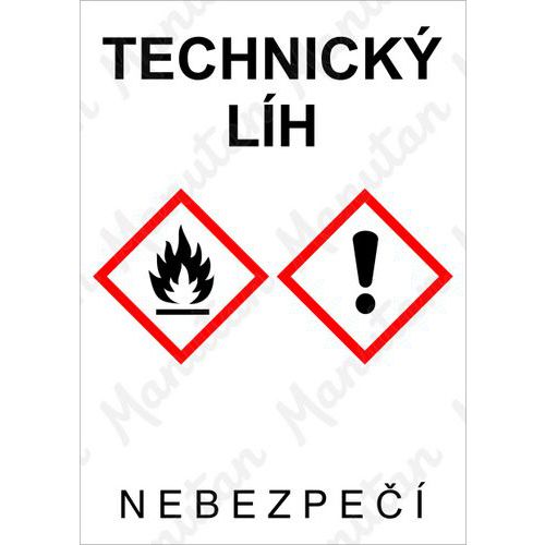 Technick lh, samolepka 148 x 210 x 0,1 mm A5