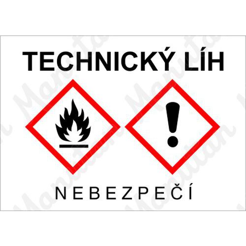 Technick lh, samolepka 105 x 74 x 0,1 mm