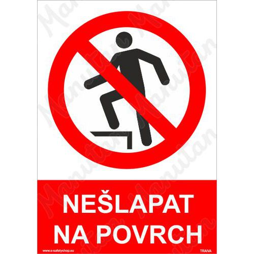 Nelapat na povrch, samolepka 210 x 297 x 0,1 mm A4