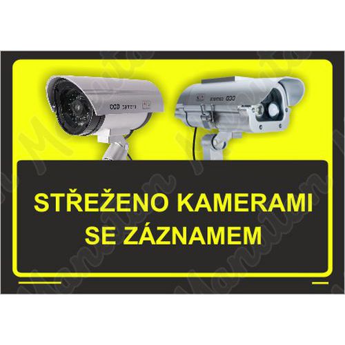 Steeno kamerami se zznamem, plast 210 x 148 x 2 mm A5