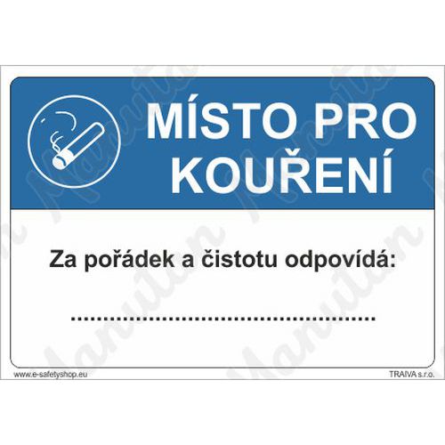 Msto pro kouen, samolepka 297 x 210 x 0,1 mm A4