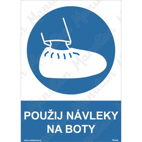 Pouij nvleky na boty, plast 210 x 297 x 0,5 mm A4