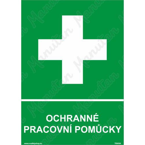 Ochrann pracovn pomcky, samolepka 210 x 297 x 0,1 mm A4