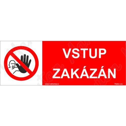 Vstup zakzn, plast 105 x 37 x 0,5 mm