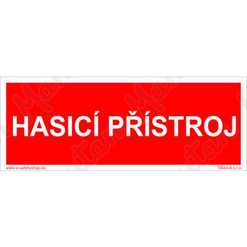 Hasic pstroj, samolepka 150 x 50 x 0,4 mm, fotoluminiscenn