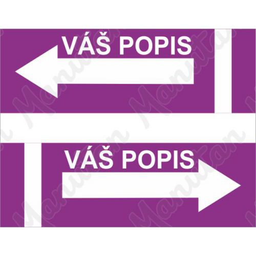 V popis, samolepka 200 x 97 x 0,1 mm vpravo