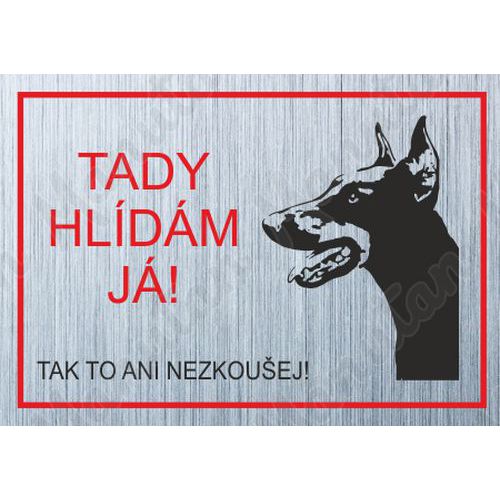 Tady hldm j - Dobrman II., plast 210 x 148 x 2 mm A5