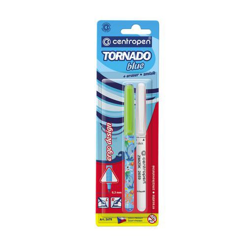 Popisova CENTROPEN Torndo + zmizk 2675/2 BLUE