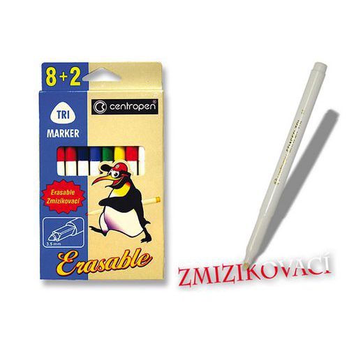 Fix CENTROPEN sada 2569/10 barev ZMIZKOVATELN 8+2