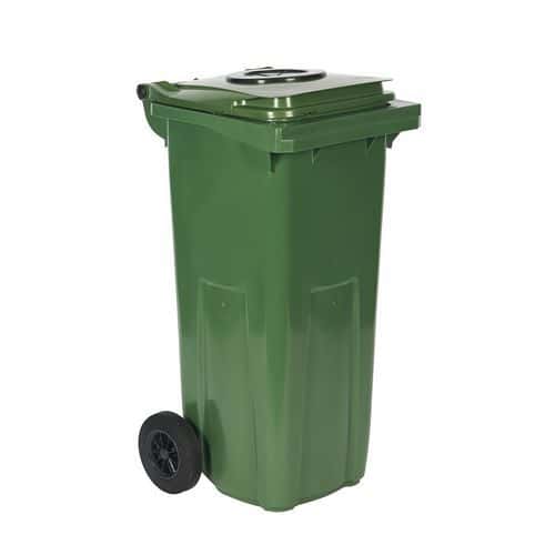 Plastov venkovn popelnice na tdn odpad s otvorem, objem 12