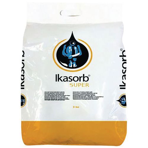 Sypk sorbent Ikasorb Super, sorpn kapacita 30 l, balen 3 kg