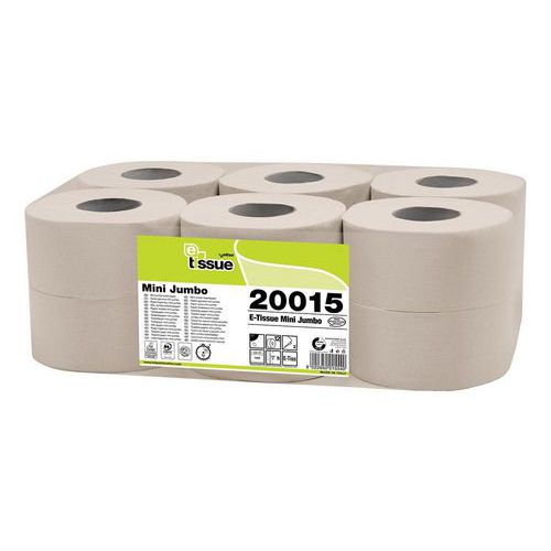 Toaletní papír Mini Jumbo role Celtex BIO E-Tissue 2vrstvy, 12ks