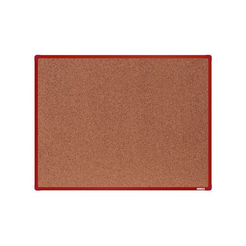 Korkov tabule boardOK, 120 x 90 cm, erven