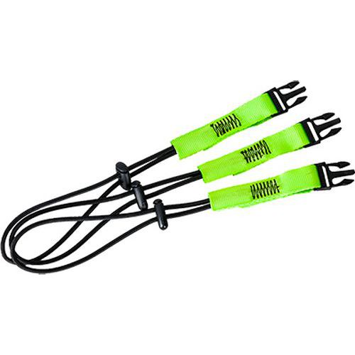 Klipy Quick Connect (x3), zelená