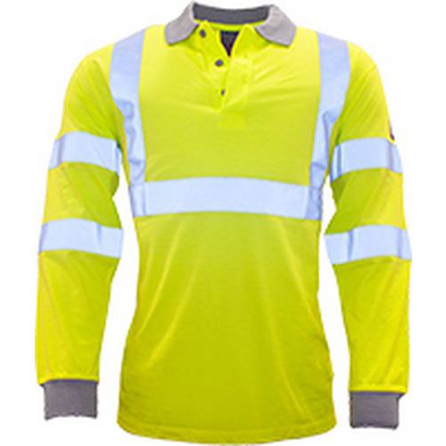 Polokoile s dlouhmi rukvy Flame Resistant Anti-Static Hi-Vis,