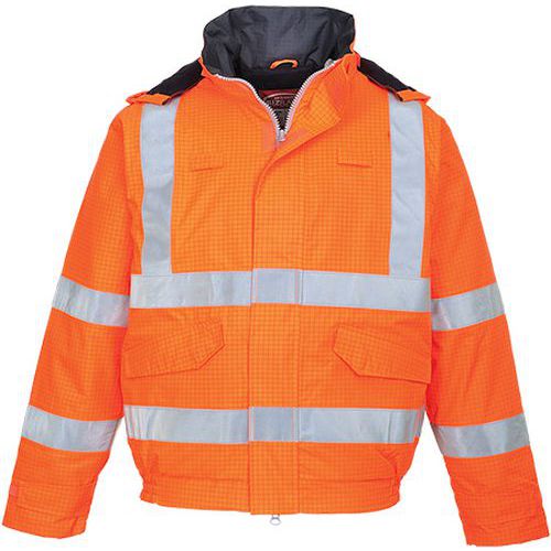 Bomber Bizflame Rain Hi-Vis Antistatic, oranov, vel. XL