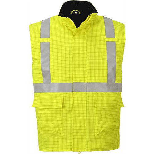 Vesta Bizflame Rain Hi-Vis Antistatic FR, lut, vel. XXXL