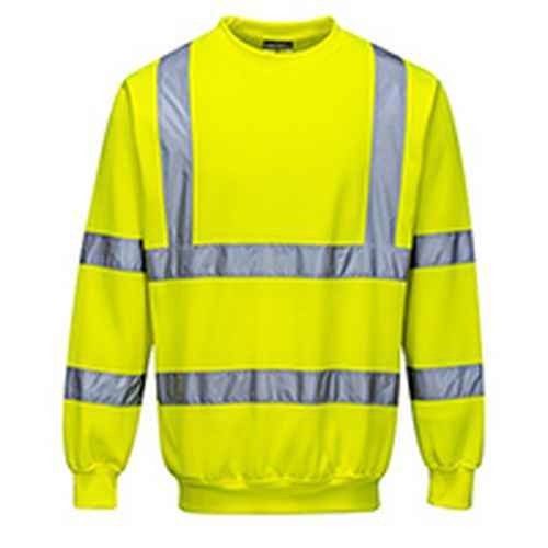 Reflexn mikina Hi-Vis, lut, vel. L