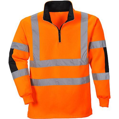 Reflexn mikina Xenon Rugby Hi-Vis, oranov, vel. XXL