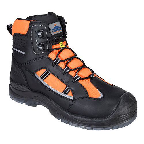 Obuv Portwest Compositelite Retroglo Hi-Vis S3 WR ESD, oranov,