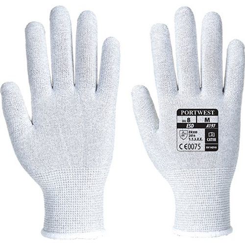 Antistatick rukavice, ed, vel. M