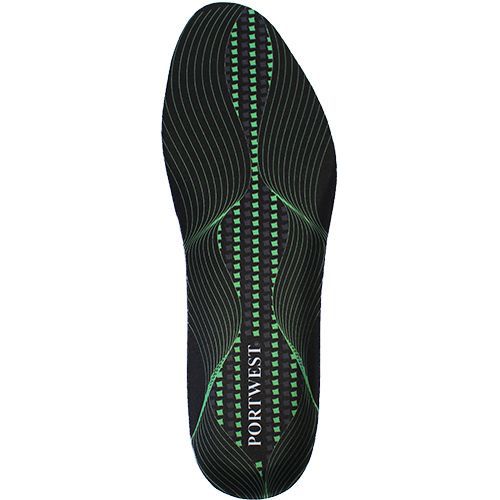 Gelov vloka Cushion Arch Support, zelen/ern, vel. M