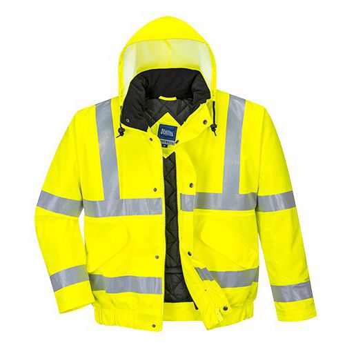 Reflexn nepromokav bunda bomber Sealtex Ultra Hi-Vis, lut, v