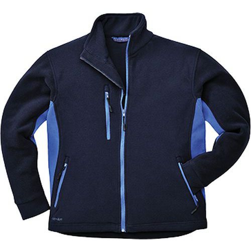 Dvoubarevn fleece Portwest Texo Heavy, modr, vel. XS