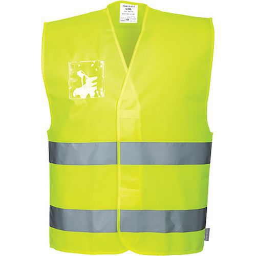 Reflexn vesta Label Hi-Vis, lut, vel. XXL - 3XL