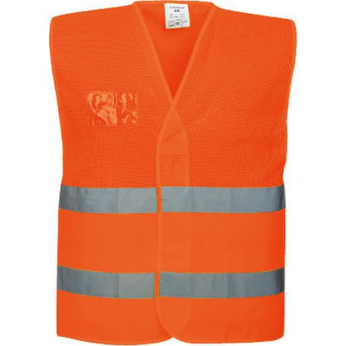 Reflexn vesta MeshAir Hi-Vis, oranov, vel. XXL - 3XL