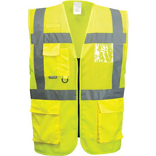 Reflexn vesta Madrid Executive Hi-Vis, lut, vel. 3XL