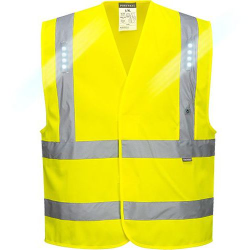 Reflexn vesta LED Vega Hi-Vis, lut, vel. XXL - 3XL