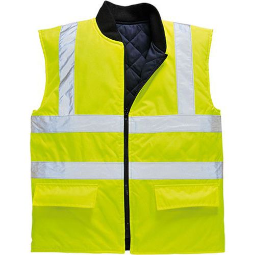 Reflexn oboustrann vesta Hi-Vis, lut, vel. XL