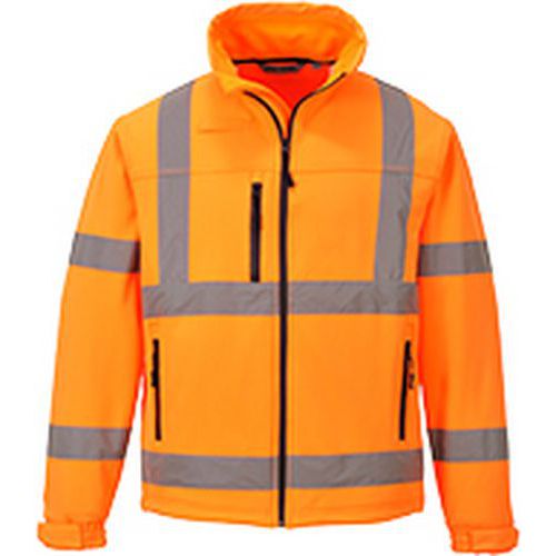 Reflexn softshelov bunda Classic Hi-Vis, oranov, vel. 3XL