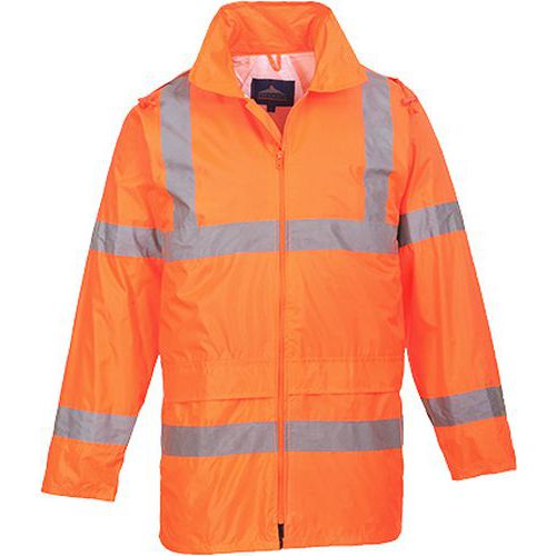 Reflexn nepromokav bunda Hi-Vis, oranov, vel. XL