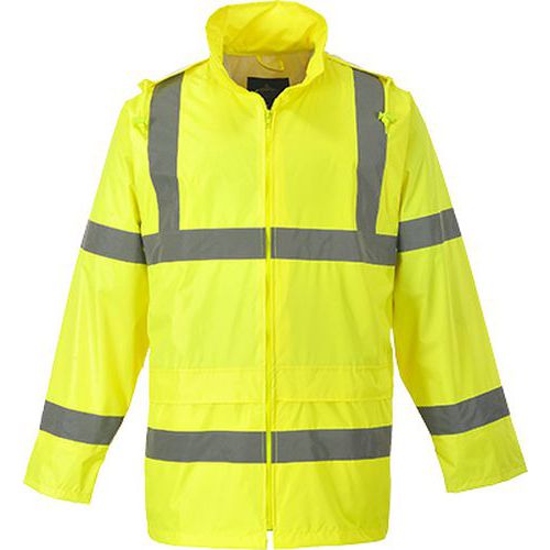 Reflexn nepromokav bunda Hi-Vis, lut, vel. XXL