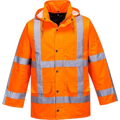 Reflexn nepromokav bunda RWS Traffic Hi-Vis, oranov, vel. XL