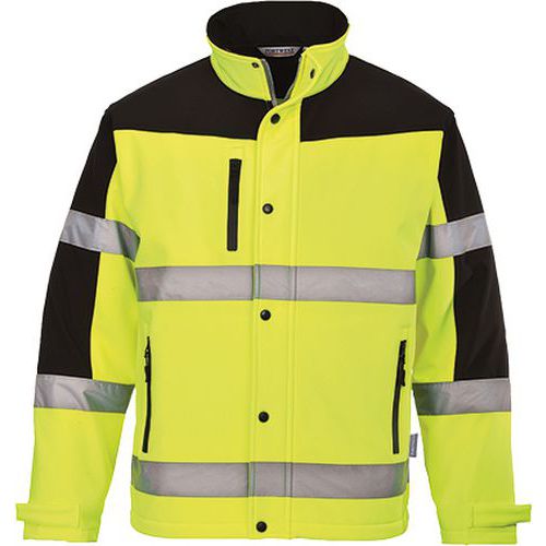 Reflexn softshelov bunda 3L Hi-Vis, lut, vel. S